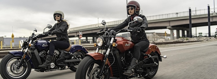 Neuen Looks und Ausstattungen für die Indian Scout