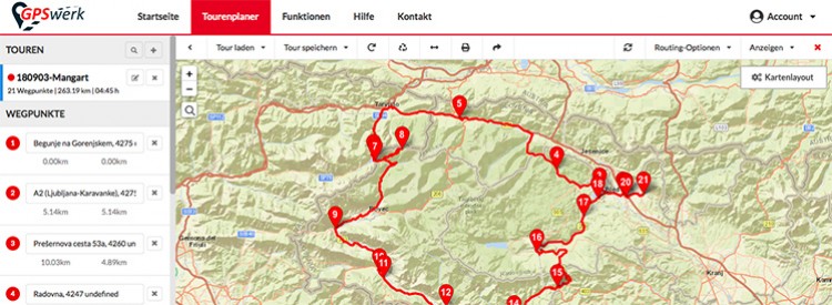 Zahlreiche Neuerungen in GPSwerk